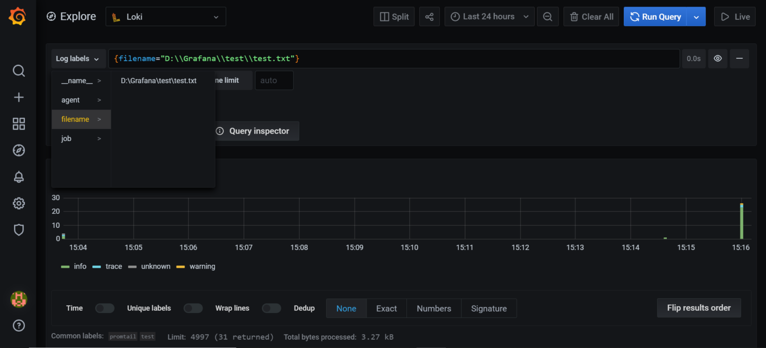 How to add logfile from Local Windows machine to Loki in Grafana - Tech ...